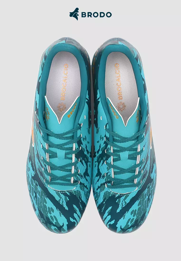BRODO - Sepatu Bola Active Velto Lake Blue