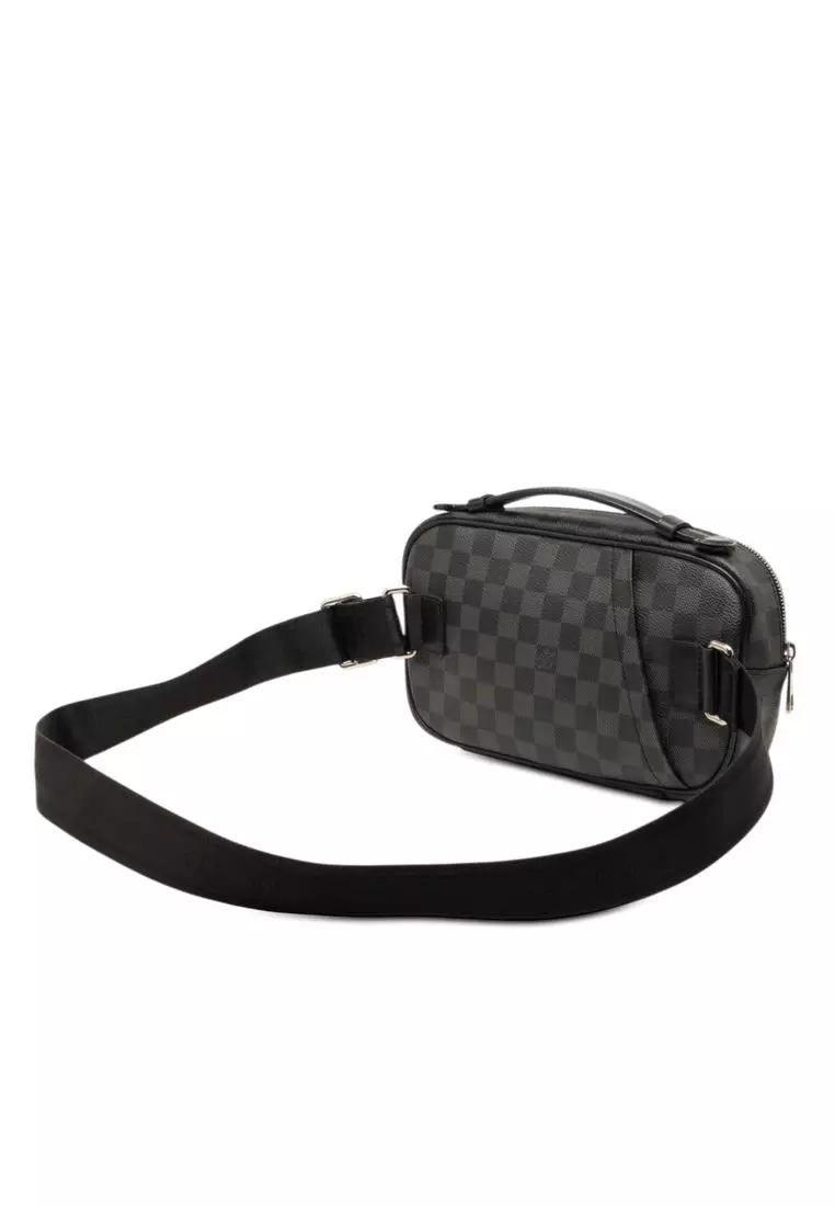 Pre-Loved Louis Vuitton Damier Graphite Ambler