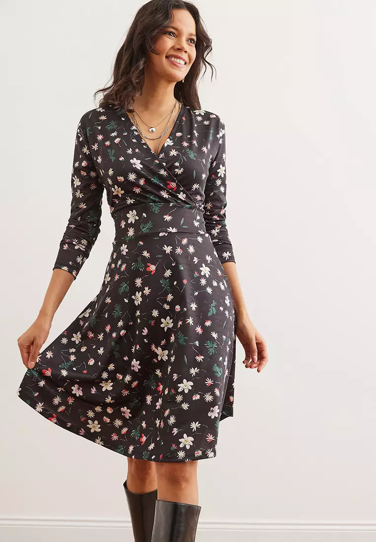 Double-Breasted Knitted Dress