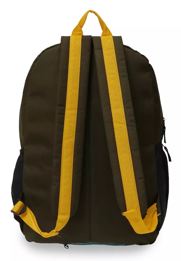 Alessio Tas Ransel Anak Pria Large Compartment Backpack Kids Material Cordura ORIGINAL - Navy