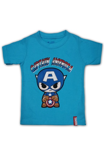 Buy Marvel Marvel Avengers Boy Kid T Shirt Blue Vim19575k Online Zalora Malaysia