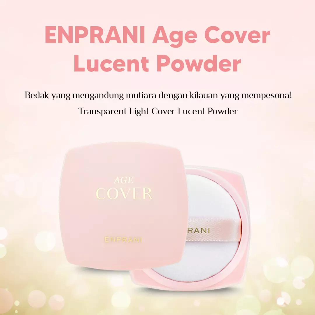 Holika Holika ENPRANI Age Cover Lucent Powder | Bedak Tabur Anti Aging