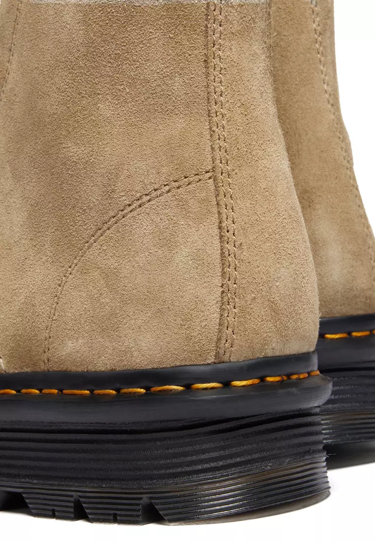 Zebzag Laceless Slip On Suede Savannah Tan Boots - Men