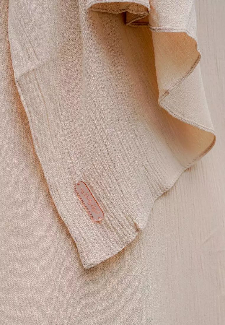 Pasmina Organik Zelia Creme