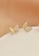 ZITIQUE gold Women's Sweet Diamond Embedded Butterfly Earrings - Gold 592FCACB8B934FGS_2