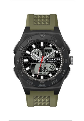 Coach Watches black Coach C100 Black Men's Watch (14602488) 86352AC7B969BBGS_1