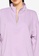 ONLY purple Essa Long Sleeves Zip Sweater EB104AA27039BCGS_3
