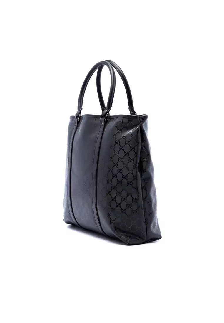Pre-Loved Gucci Gg Imprime Joy Vertical Tote