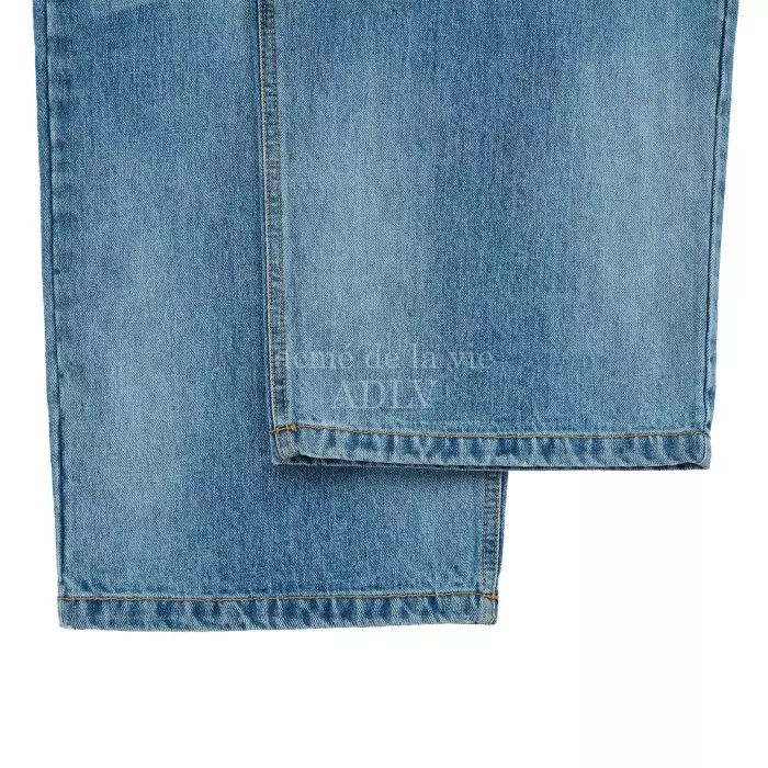 ☆ACME DE LA VIE★YELLOW BRUSH WASHING WIDE DENIM PANTS★ Jual Acme De La Vie VINTAGE FUSION BRUSH WASHING DENIM PANTS