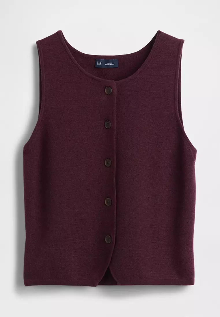 Lightweight CashSoft Tailored Vest