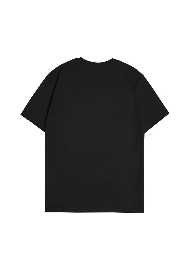 3Second Men's T-Shirt Short Sleeve Regular Fit Cotton Logo Script Spica 291124