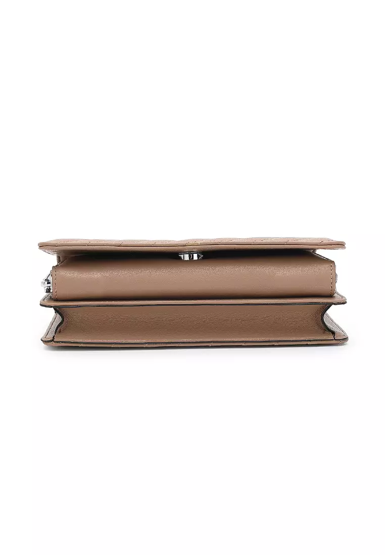 Women's Shoulder Sling Bag / Crossbody Bag - Khaki