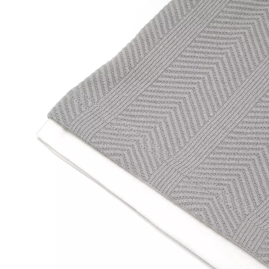 Arrow Textured T-Shirt Grey