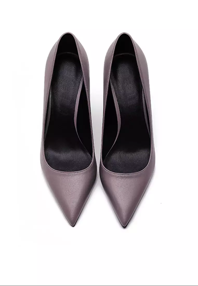 8CM Uniform Pointed High Heel Shoes HZL181