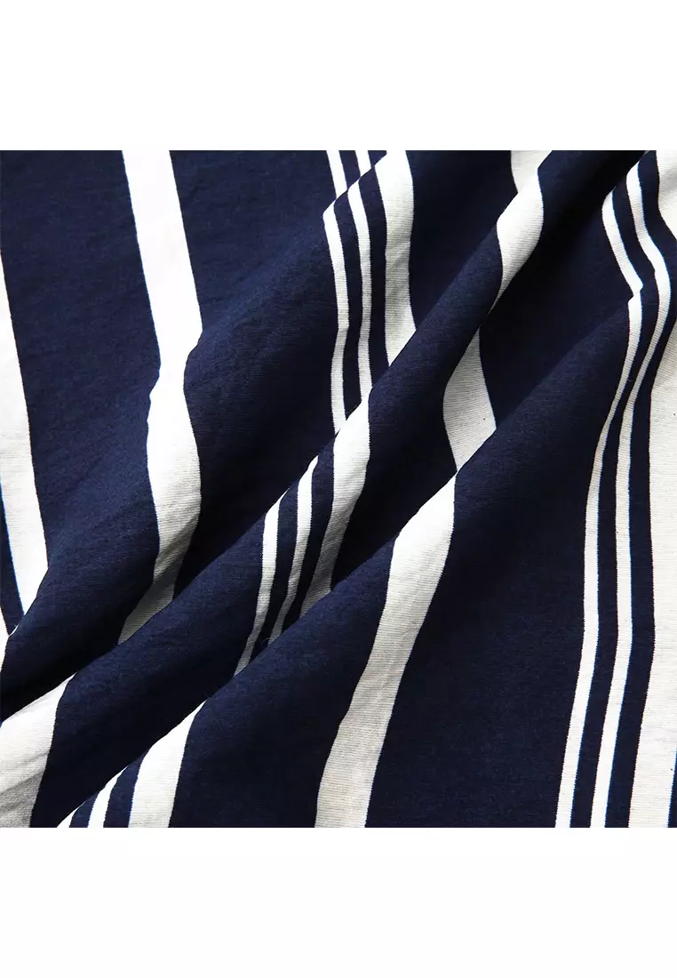 Striped Short-Sleeved Shirt YL-C279