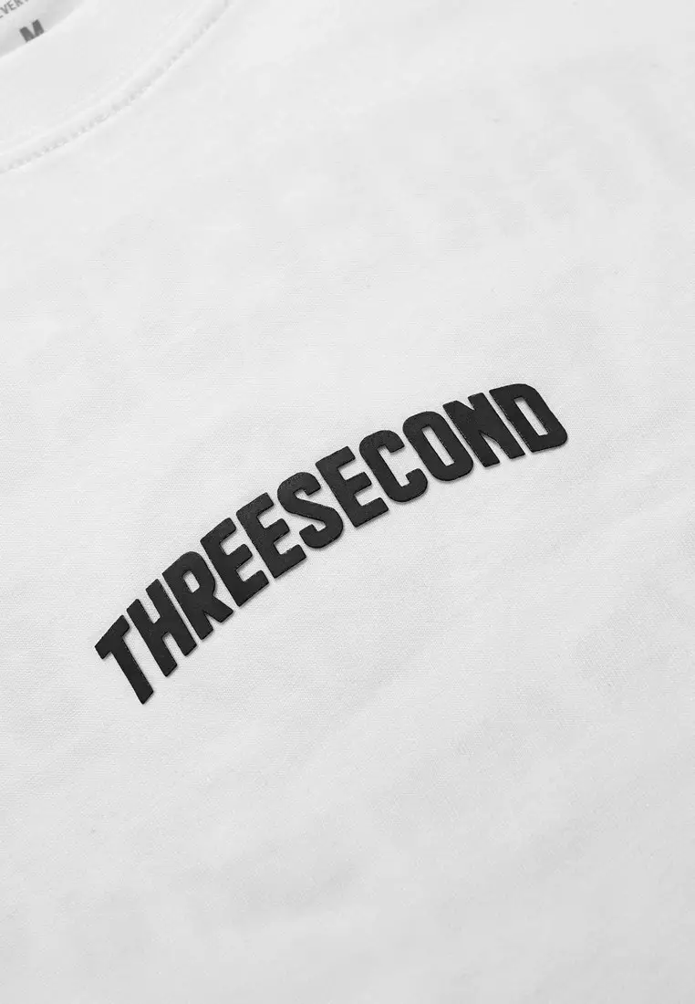 3Second Men's T-Shirt Short Sleeve Regular Fit Cotton Poca C940125