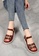 Twenty Eight Shoes brown Vintage Leather Soft Casual Sandals QB207-9 C7509SH4EA839EGS_4