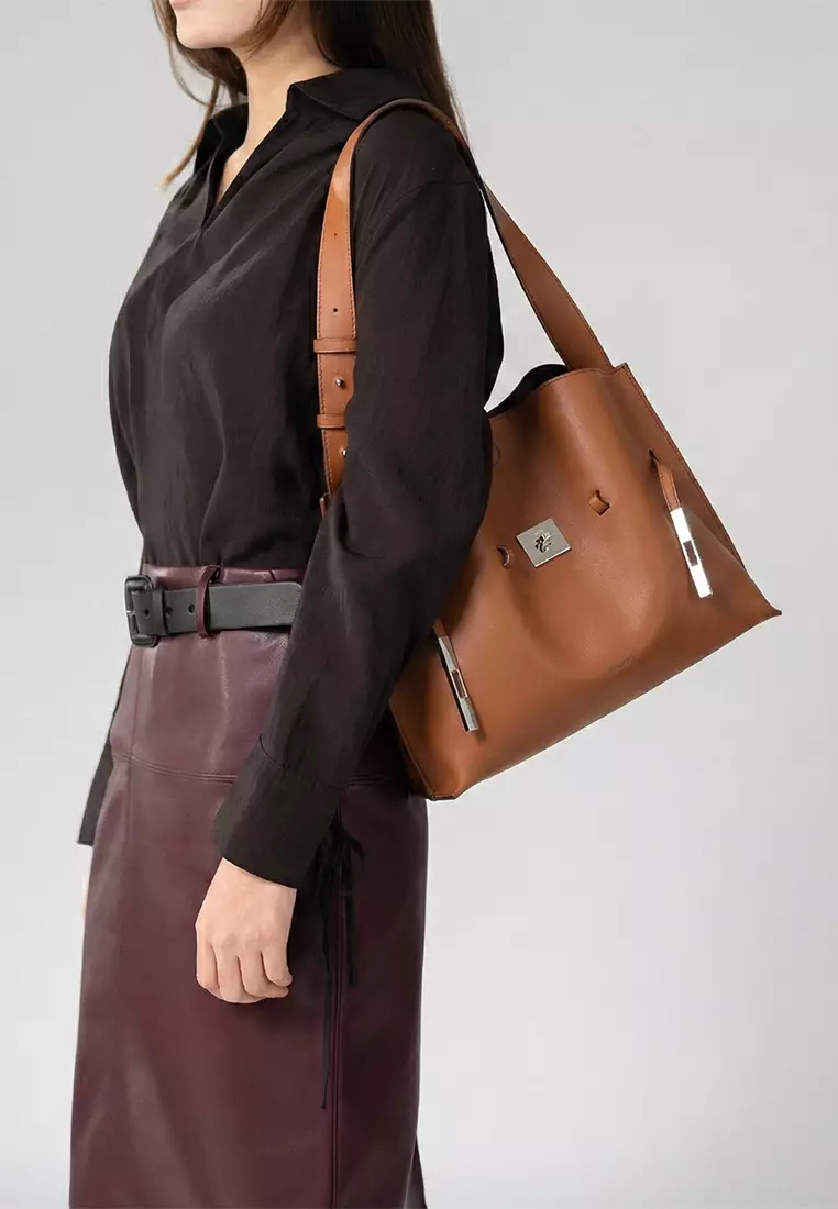 SAOI Belt Tote II Small - Caramel