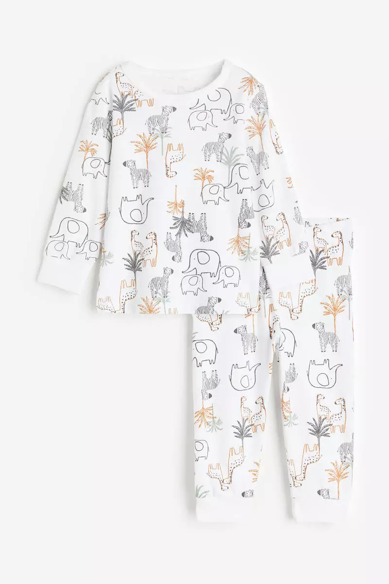 Buy H M Printed cotton pyjamas 2023 Online ZALORA Philippines