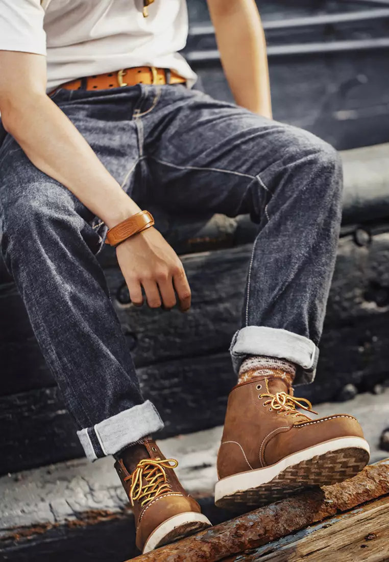 Crazy-Horse Leather Martin Boots CQ2205014