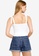 Abercrombie & Fitch white Smocked Cami AAE5CAAEC8B861GS_1