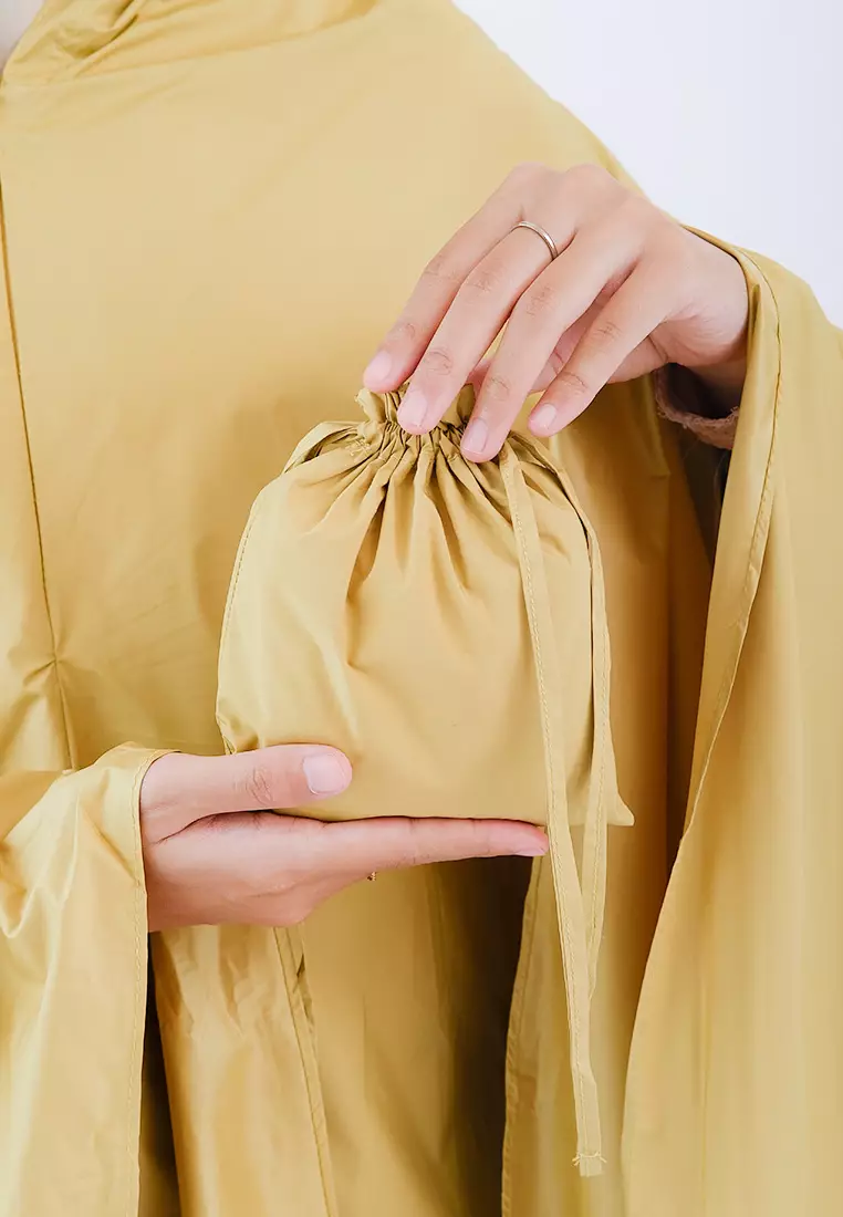 Zelena - Mukena Traveling Polos Tali 2in1 - Sunflower