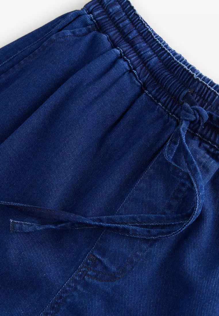 Lightweight Tencel Pull on 100% Cotton Shorts