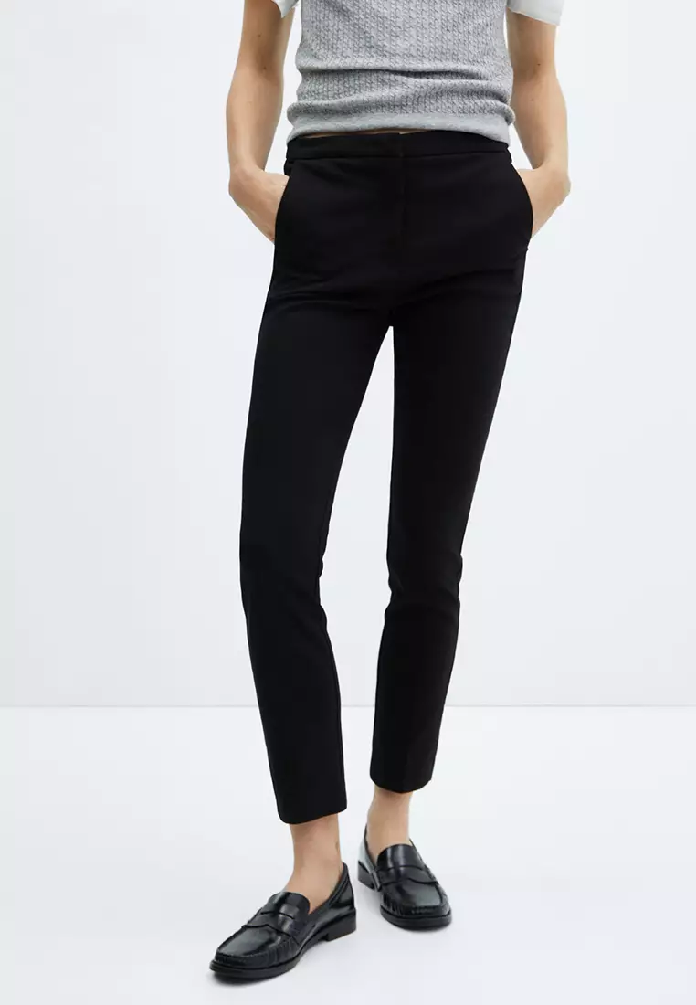 Buy Mango Crop Skinny Trousers Online | ZALORA Malaysia