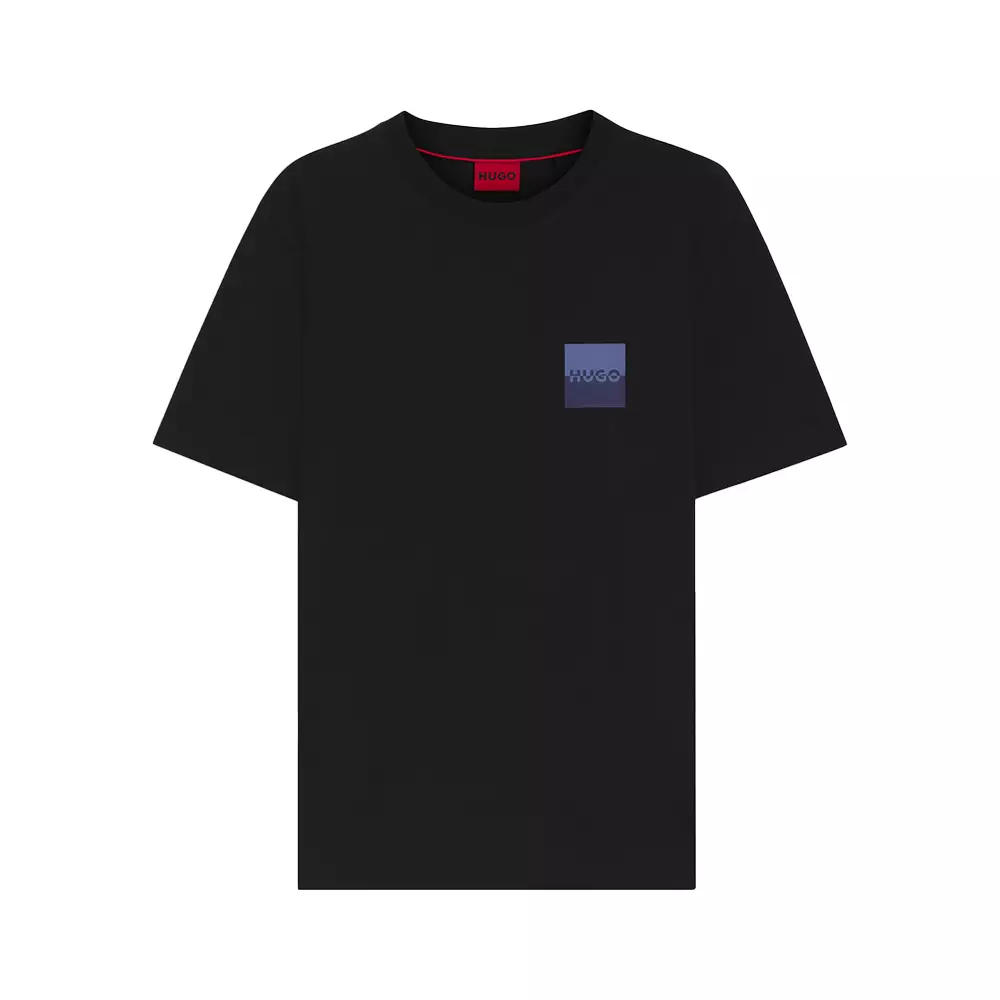 Jual Hugo Boss Dapusi Logo Print Jersey T-Shirt Black Original