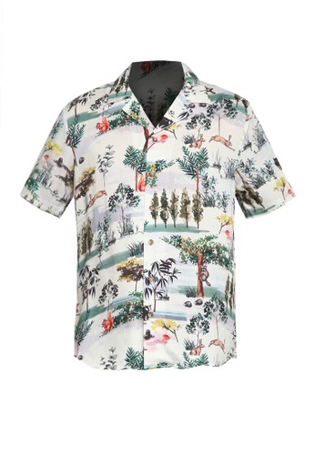 Jual Trendyol Multi Color Pattern Short Sleeve Shirt Original Zalora Indonesia