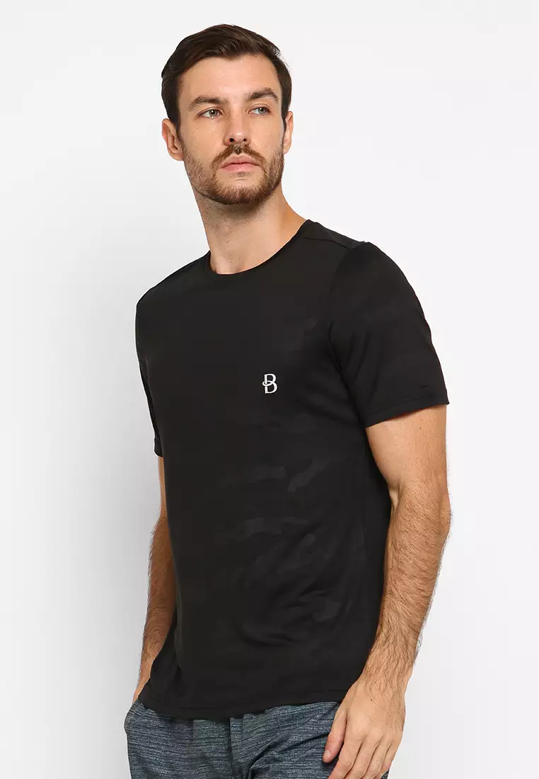 Byford R Neck T-Shirt Camouflage