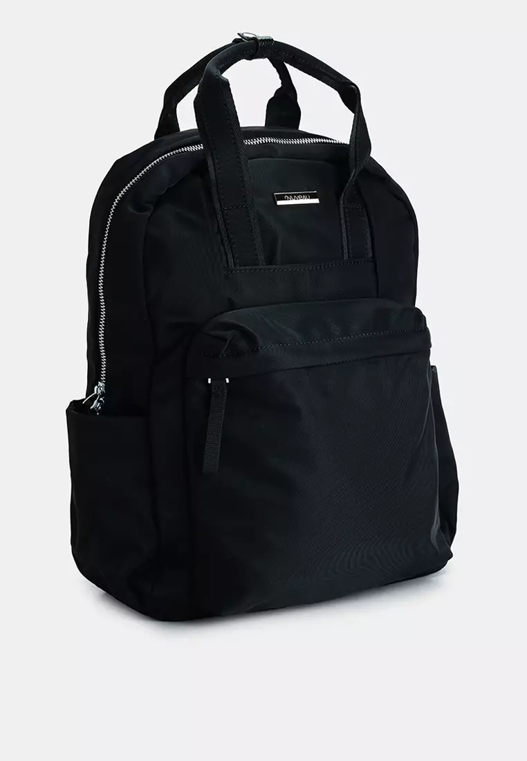 Premium Oxford Nylon Laptop Backpack with Top Handle