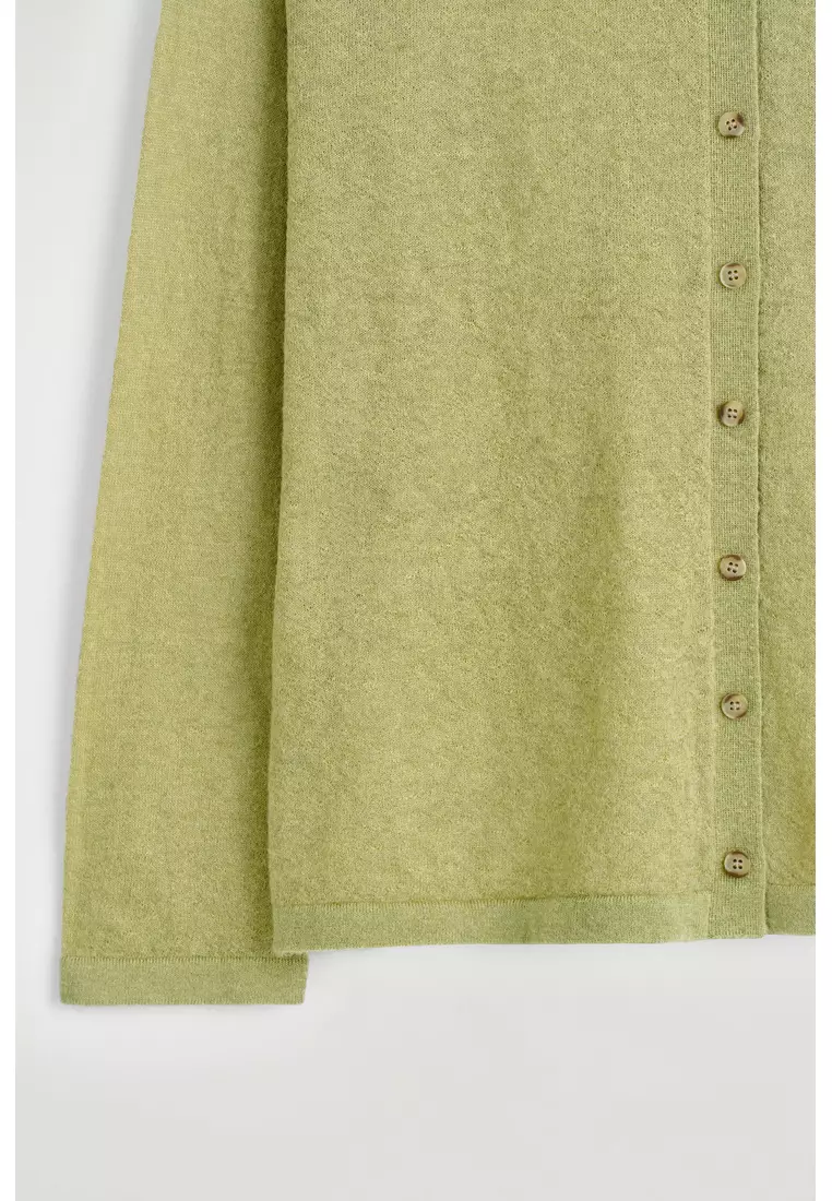 KNITTED MOHAIR-BLEND SHIRT