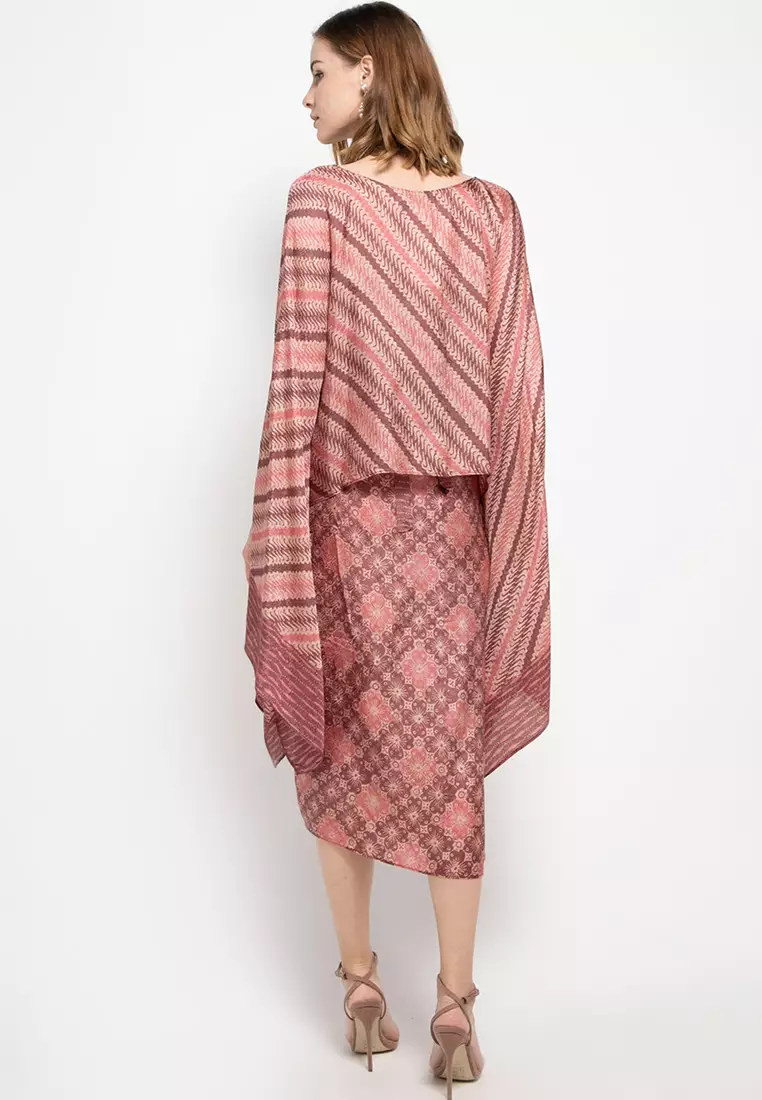 Batik set Zemira PI - Setelan Batik Viscose - Set Pesta - kaftan set