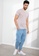 Origin by Zalora multi Crew Neck Roll Sleeve Linen T-Shirt 86524AAC7B1C57GS_4
