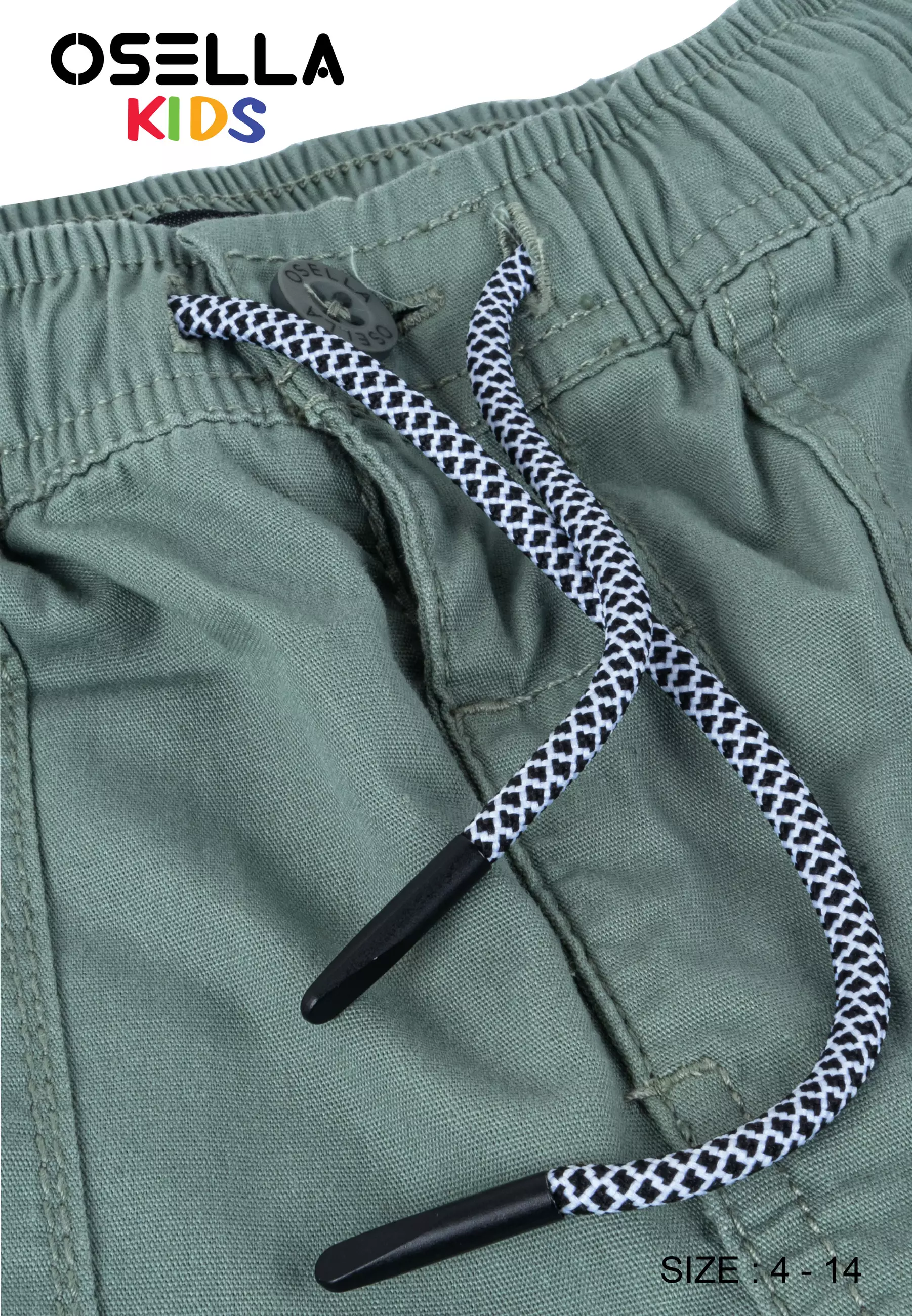 [NEW] Osella Kids Como Basic Short Pants 32864001 | Celana Pendek Anak Laki-Laki