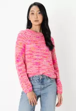 Fuchsia Purple/Detail: Space Dye