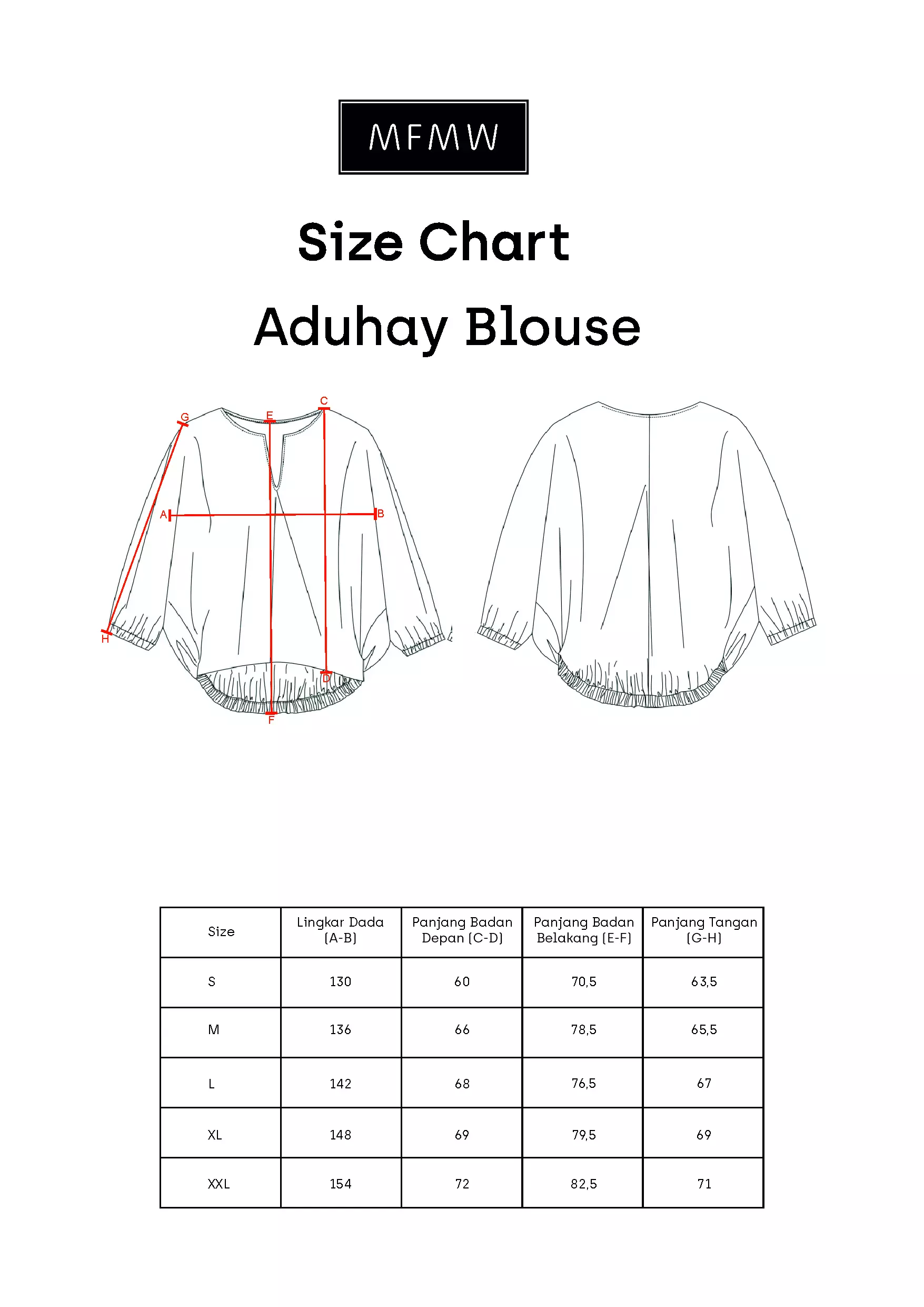 MFMW Aduhay Atasan Blouse Peach Fuzz