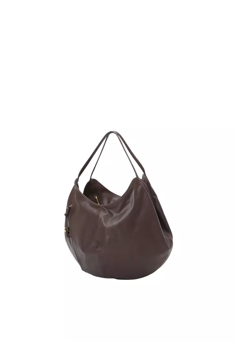 Balloon Hobo Bag - Cacao