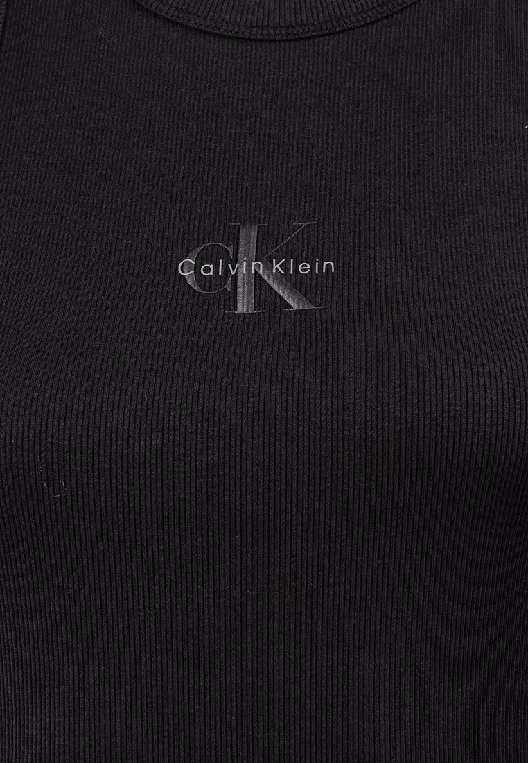 Monogram 羅紋針織背心 - Calvin Klein Jeans