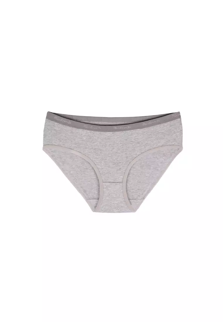 Ladies' Antimicrobial Cotton Low Rise Panty 3 pieces in a pack