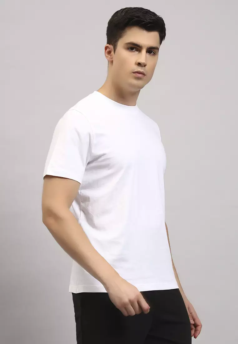 PowerShift Elite 男士运动工作性能白色T恤