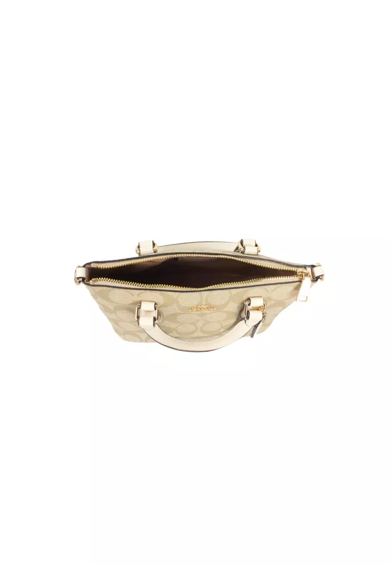 Buy Coach Coach Mini Gallery Crossbody Series PVC with Cow Leather Mini