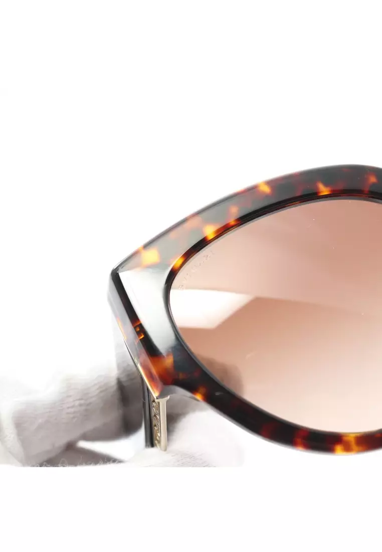 Bvlgari tortoise shell sunglasses clearance