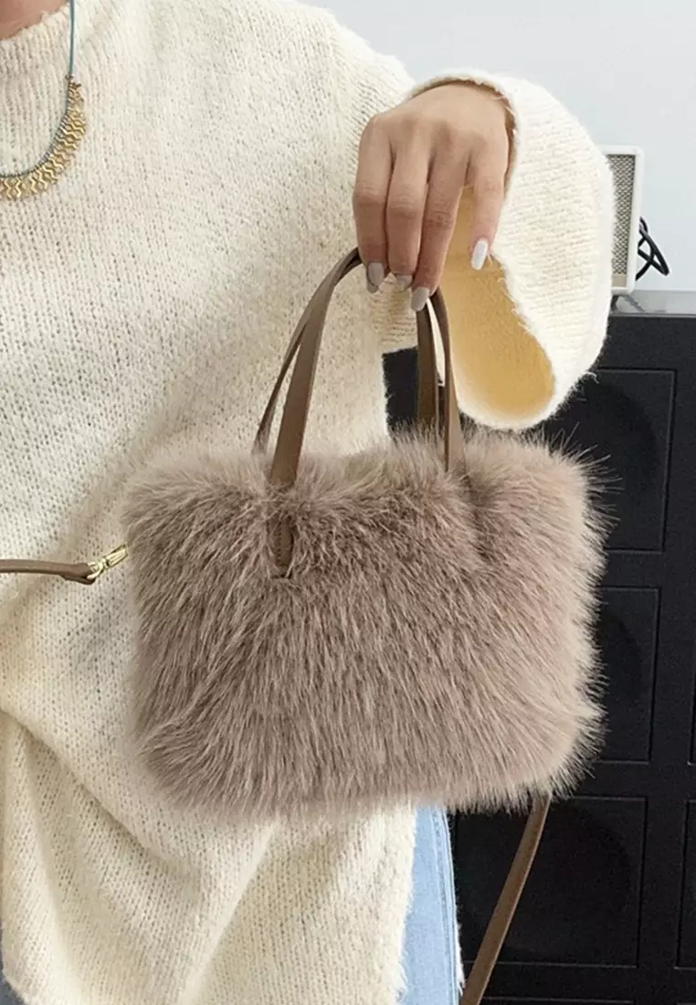 Buy XAFITI Faux Fur CrossBody Bag 2024 Online ZALORA Singapore