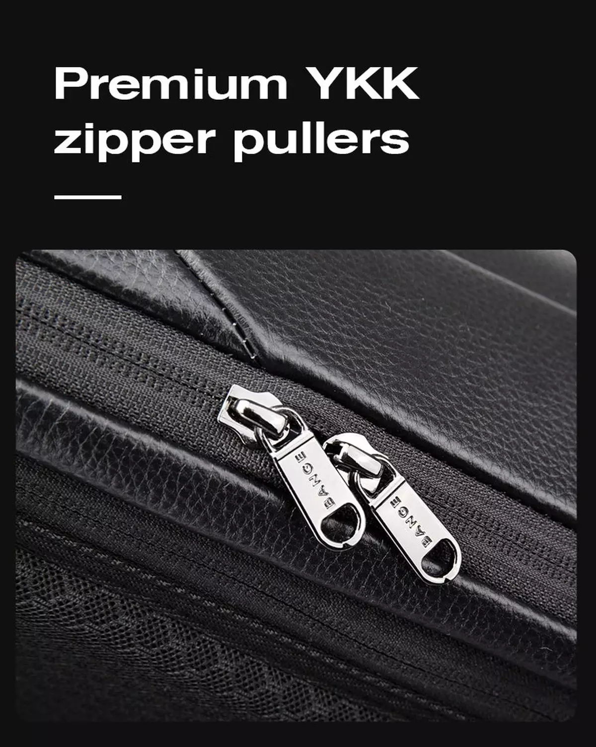 Bange BG6623 Tas Laptop Backpack Kulit Sapi Asli 15.6 Inch