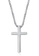 Trendyshop silver Cross Pendant Necklace 3E7AAACD5C6BC2GS_1