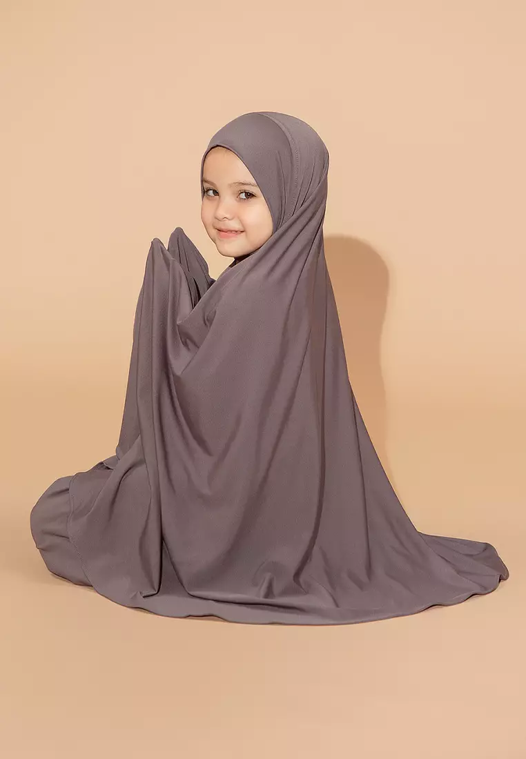 Shameera Prayer Set Kids Series 2 Smoke (3-4 Tahun)