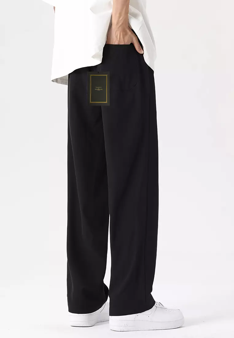 Thin Ice Silk Feeling Straight Pants AC-CK162