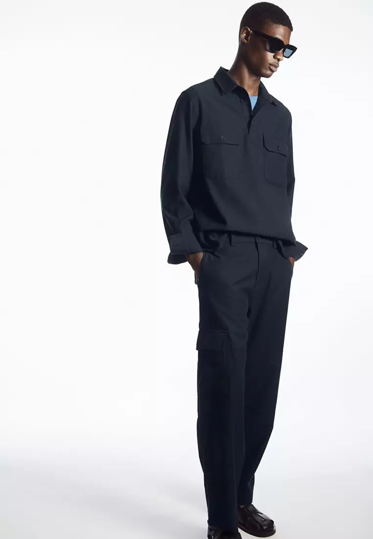 Tapered on sale utility trousers